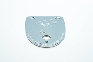 3 Hole Fender Neck Plate for Bass Guitar (Chrome) - Parts - Fender