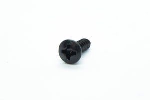 3 Hole Jack Plate & Screws Set (Black) - Parts - WM Guitars