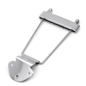 Archtop Basic Tailpiece (Chrome) - Parts - WM Guitars