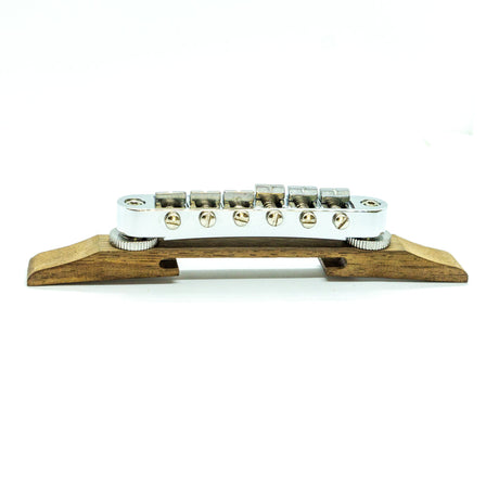 Archtop Tune - O - Matic Bridge (Gold or Chrome) - Parts - WM Guitars