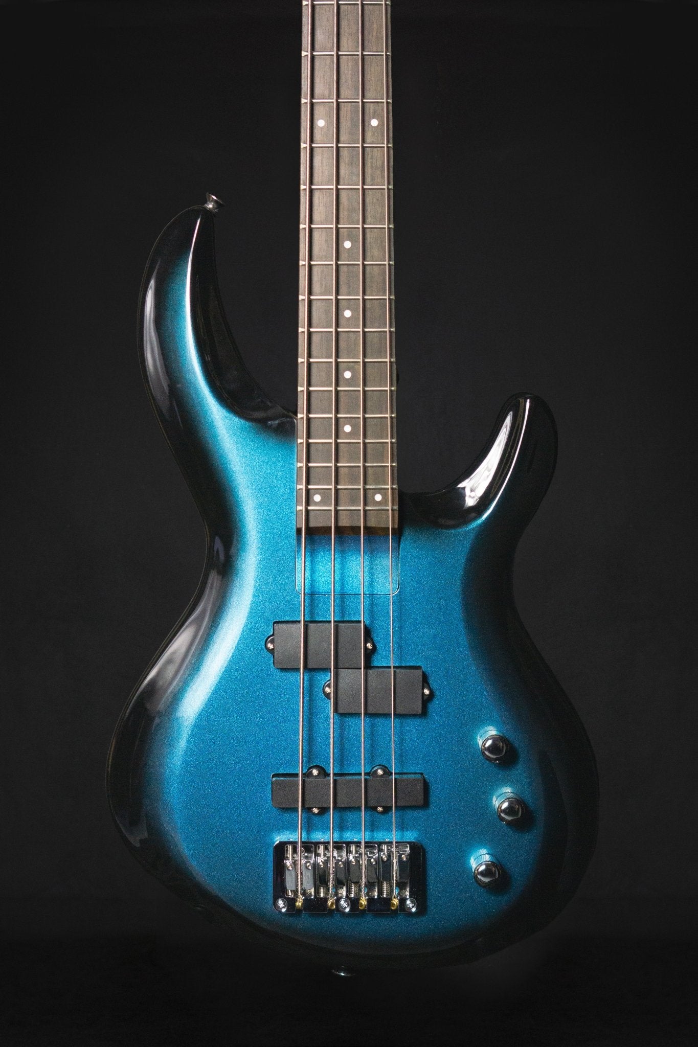 Aria Pro II IGB Standard Bass Metallic Blue Shade – WM Guitars