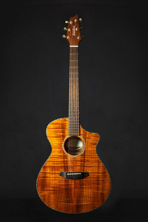 Breedlove Pursuit Concert KK CE All Koa Electro - Acoustic Guitar (Pre - Owned) - Acoustic Guitars - Breedlove