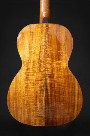 BSG 00045F Handmade Acoustic Guitar (Curly Koa & Spruce) - Acoustic Guitars - BSG