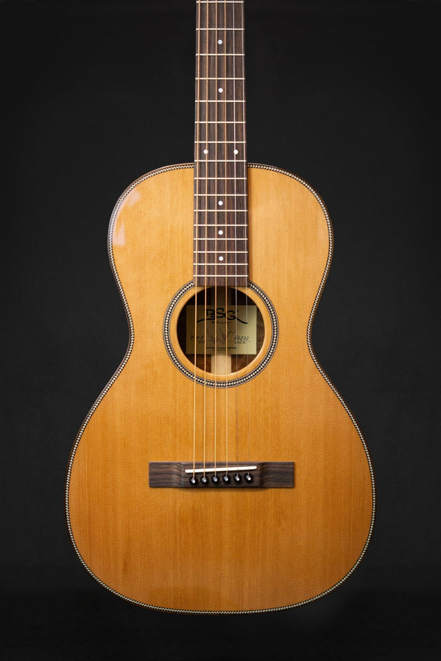 BSG P11 F Parlour Handmade Acoustic Guitar (Cedar & Pomelle Sapele) - Acoustic Guitars - BSG