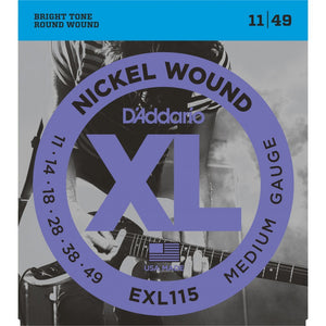 D'Addario XL Series Nickel Wound Electric Strings - Strings - D'Addario