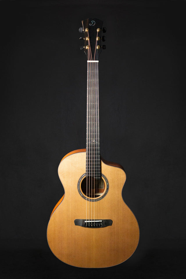 Dowina Vintage Series Merlot GAC (Western Red Cedar & Macacauba) - Acoustic Guitars - Dowina