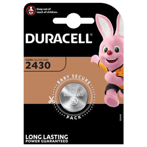 Duracell DL2430 CR2430 Battery - Batteries - Duracell