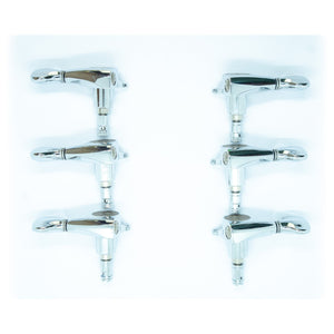 Gotoh SGS510 HAP - M Height Adjustable Locking Tuners 3 Per Side 1:15 Chrome - Parts - Gotoh