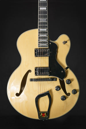 Hagstrom HJ500 Natural Gloss - Semi-Hollow - Hagstrom