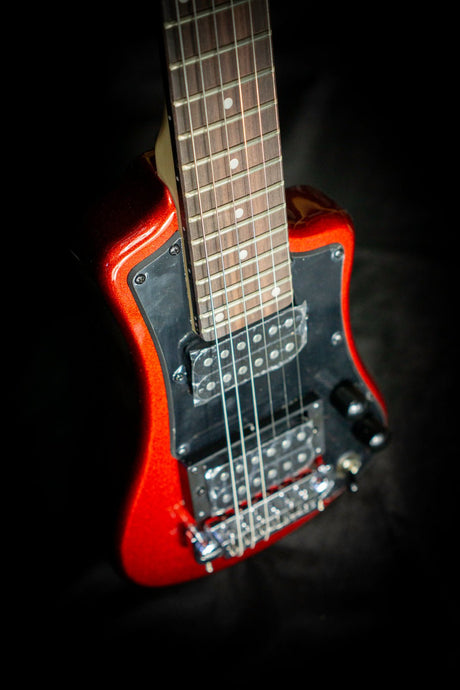 Höfner HCT Shorty Deluxe - Red - Electric Guitars - Höfner