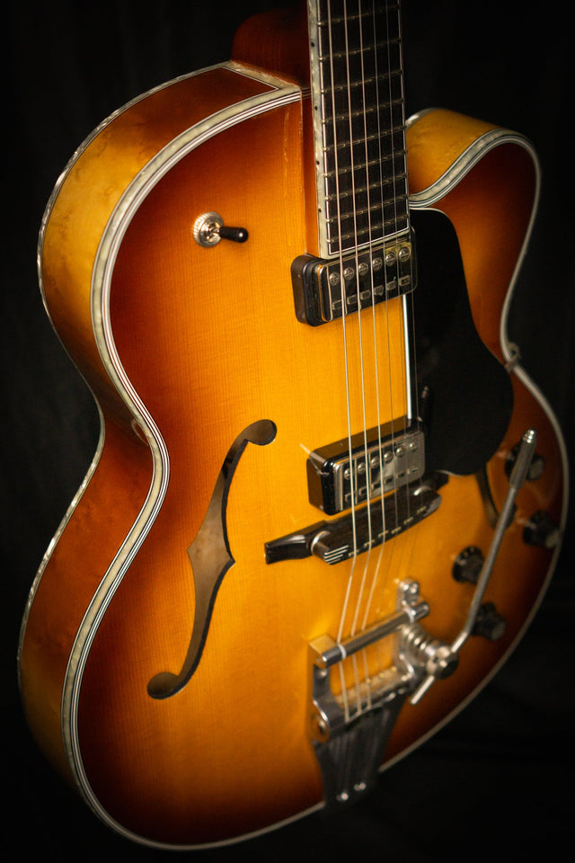 Hofner Thin President Gold Label 125th Anniversary Model (Pre-Owned) - Electric Guitars - Höfner