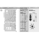 JJ Electronics Power - Amp Tube EL34 Amp Valve - Valves - JJ Electronic