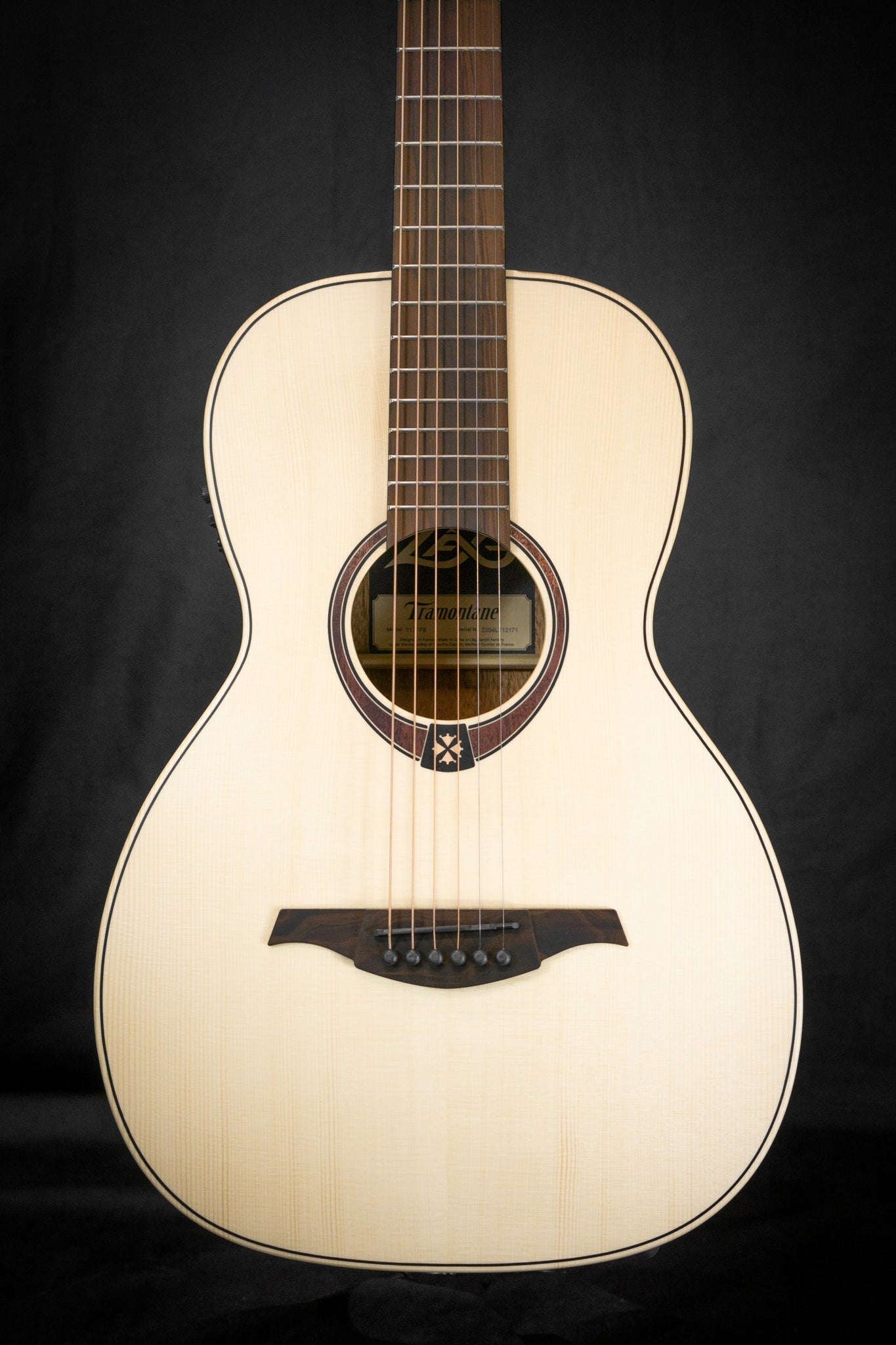 Lag T177PE Tramontane Electro Acoustic Parlour Guitar – WM Guitars