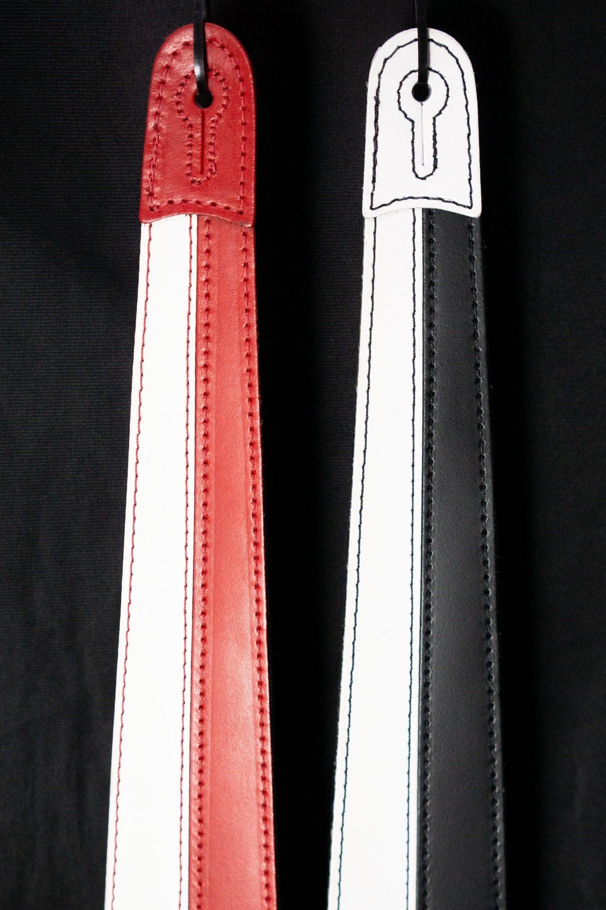 Leathergraft 2 Tone Guitar Strap (Various Colours) - Straps - Leathergraft