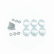 Machine Head Buttons and Fittings x6 Kluson Style (Various Finishes) - parts - WM Guitars