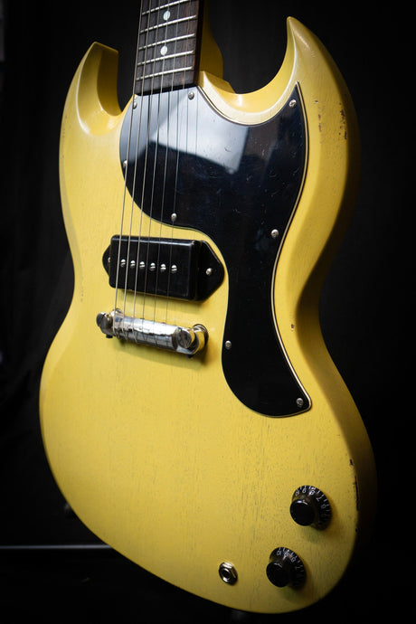 Maybach Albatroz '65 TV Yellow Aged Finish Electric Guitar - Electric Guitars - Maybach