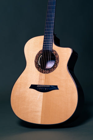 Mayson Duke Custom Acoustic Guitar - Grand Auditorium Cutaway w/ LR Baggs Anthem (MASTERBUILD) - Acoustic Guitars - Mayson