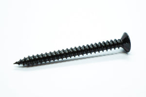 Neck Plate Screws (Black) x 4 - Parts - WM Guitars