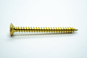 Neck Plate Screws (Gold) x 4 - Parts - WM Guitars