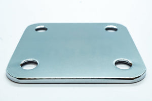 Neck Plate & Screws Set (Chrome) - Parts - WM Guitars