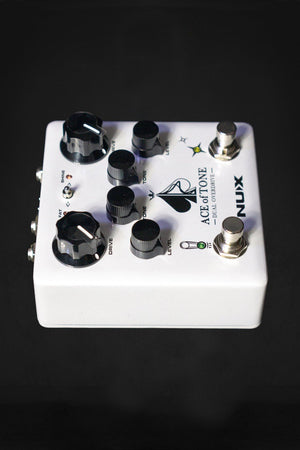 NU-X Ace Of Tone Dual Overdrive Pedal - Effects Pedals - NU-X