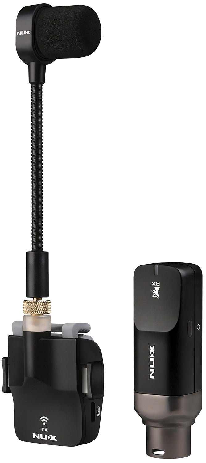 NU X B 6 Wireless Saxophone Microphone System 2.4GHz