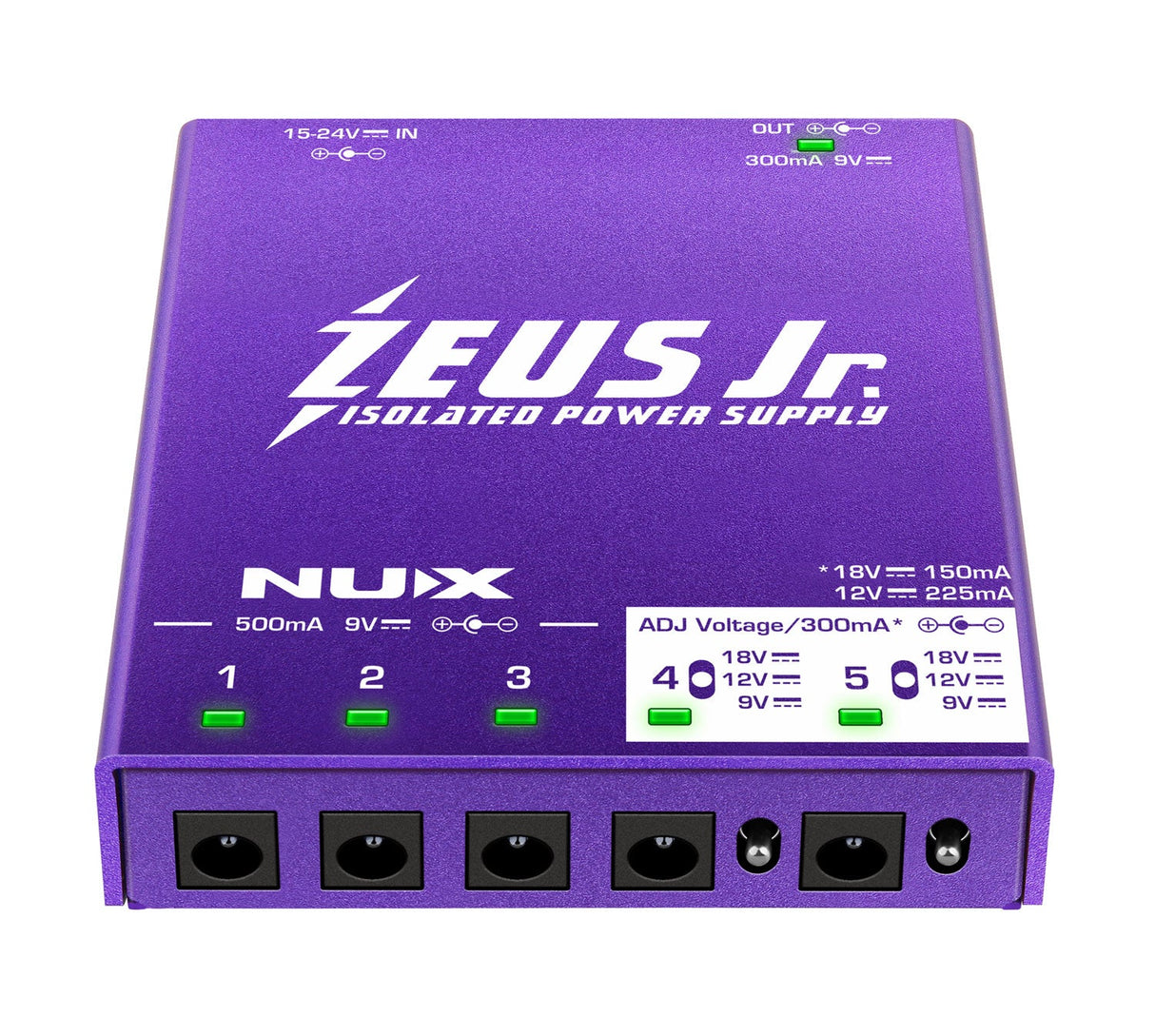 NU - X Zeus Jr. Pedal Power Supply - Effect Pedals - NU - X