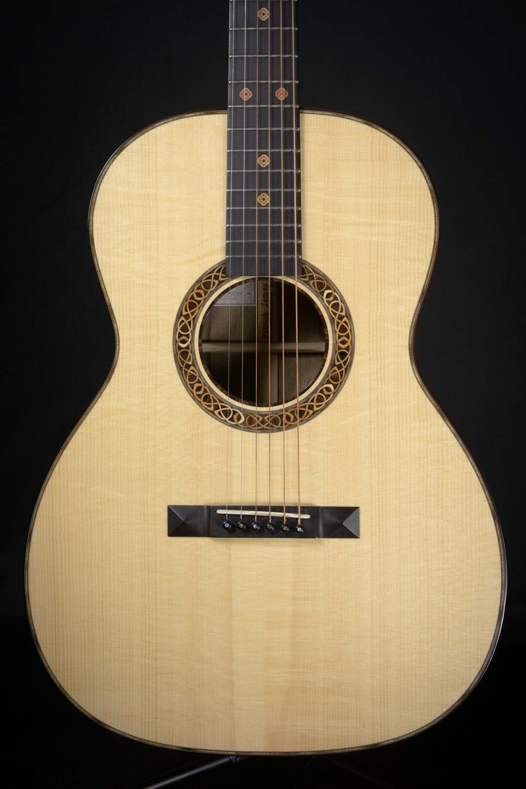 Patrick James Eggle Etowah Unique Myrtlewood & Spruce Acoustic Guitar