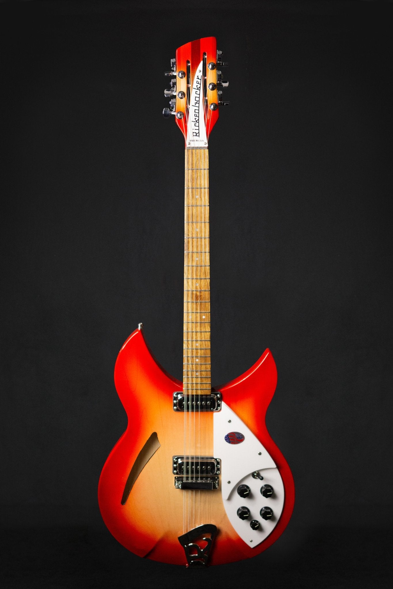 Rickenbacker 330/12 Fireglo Semi Hollow Guitar