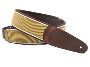 RightOn! Mojo Tweed Vegan Guitar & Bass Strap - Straps - RightOn!