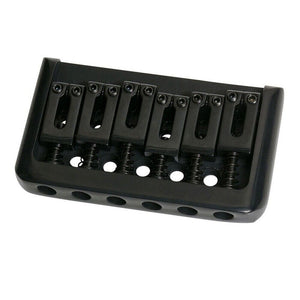 Stratocaster Hardtail Bridge (Black) - Parts - WM Guitars