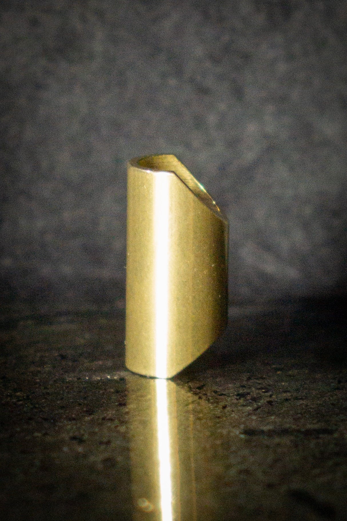 The Rock Slide Nathaniel Murphy Signature Polished Brass Ring Slide - Slides - Songhurst