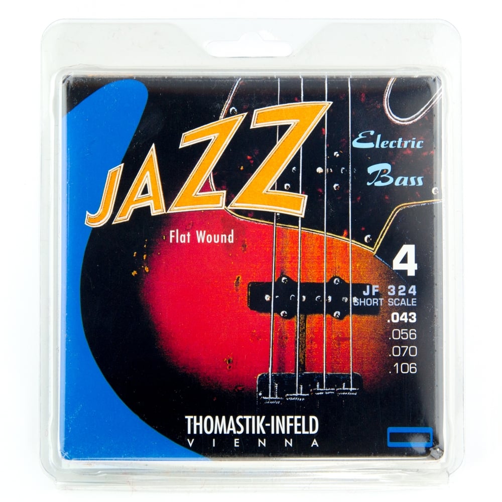 Thomastik Ingfeld Jazz Flatwound Short Scale Bass Strings WM Guitars