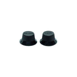 Top Hat Pot Knobs Strat Style (Various Colours) - Parts - WM Guitars