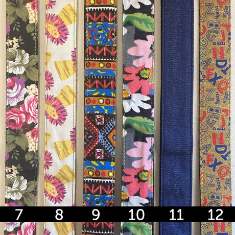 Ukulele Woven Fabric Strap - Assorted Designs - Straps - WM Guitars