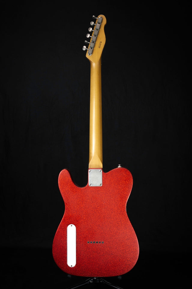 Woodstock 'Old Boy T Red Sparkle' with Vintage Gigbag (Pre - Owned) - Electric Guitars - Woodstock